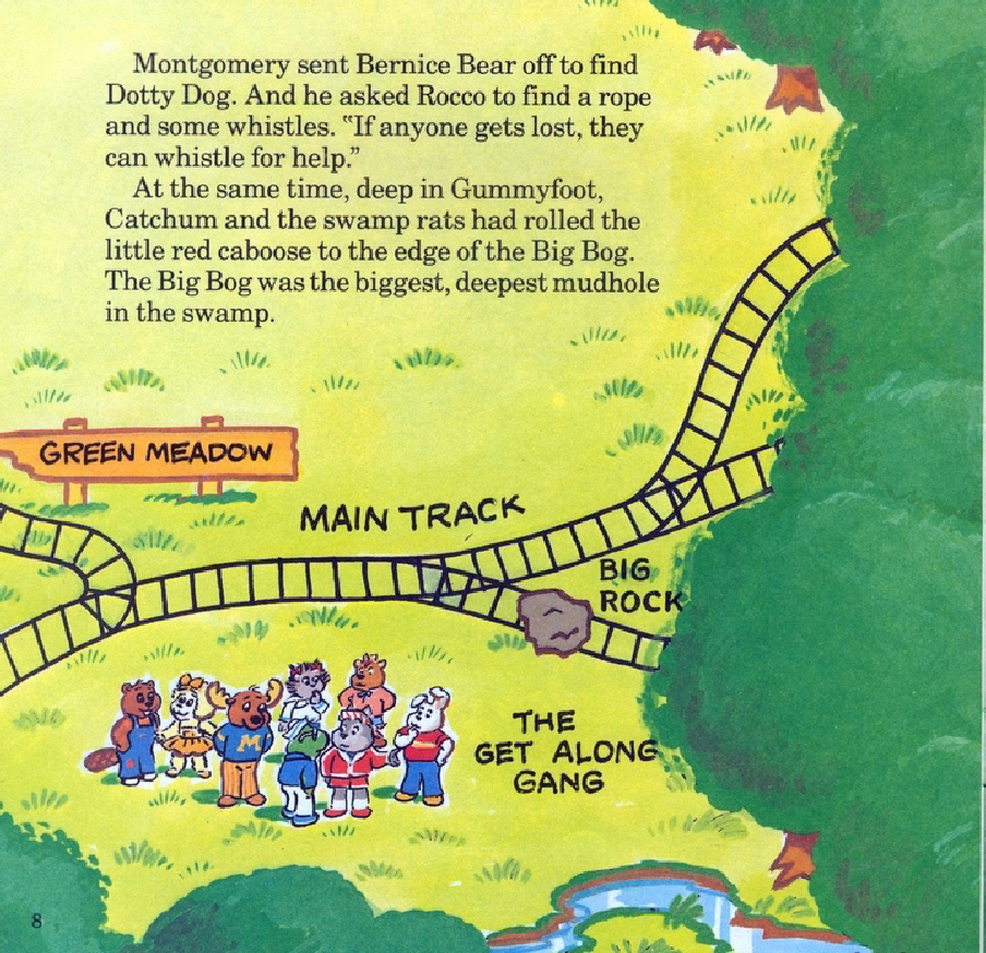 The Get Along Gang and the Missing Caboose (10),绘本,绘本故事,绘本阅读,故事书,童书,图画书,课外阅读